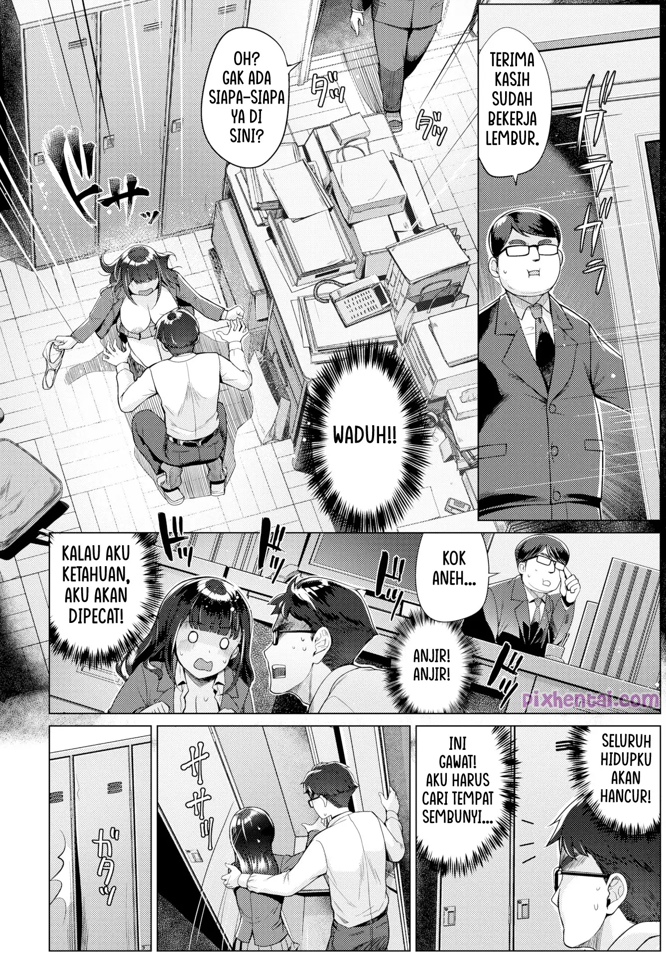 Komik hentai xxx manga sex bokep Misshitsu Rokkaa Chuuihou 6